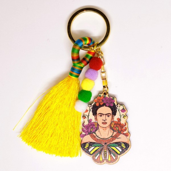 ΜΠΡΕΛΟΚ Ξύλινο Frida Kahlo 